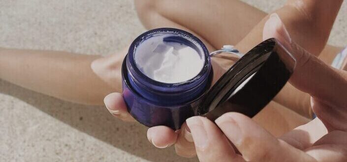 Ointment cream for application.